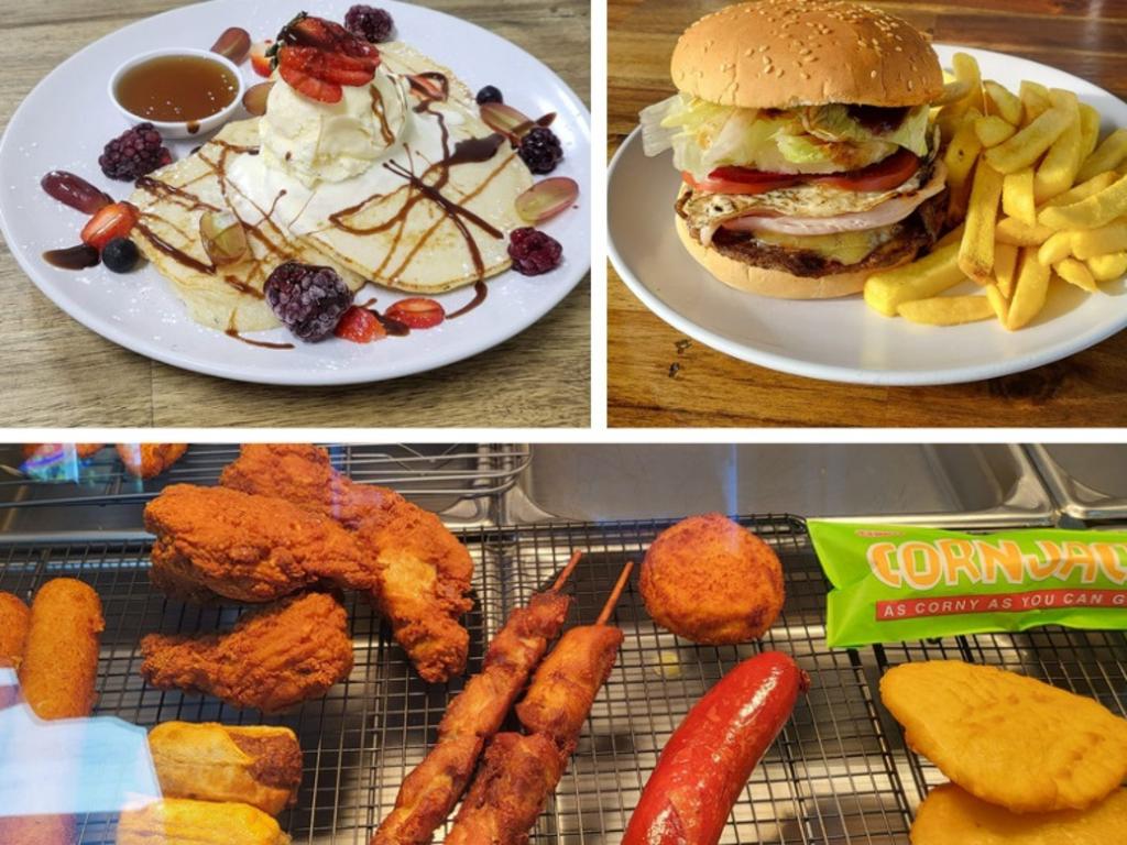 Some of the meals available at Bluewater Diner. Picture: Supplied.