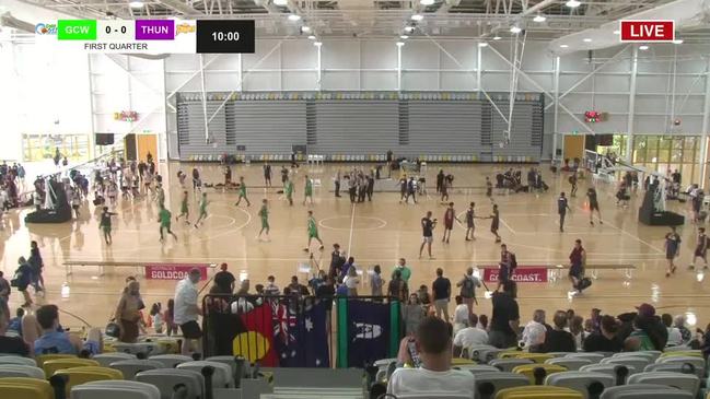 Replay: QLD U18 state basketball championships (GCW vs THUN)