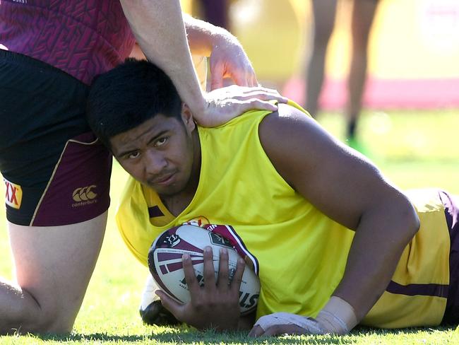 Payne Haas NRL: Broncos giant makes impression at pre-season