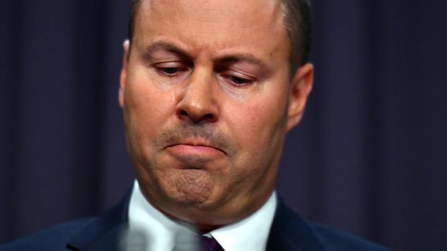 Treasurer Josh Frydenberg. Picture: AAP/Mick Tsikas