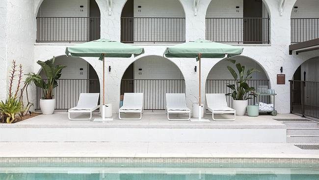 The former Mt Tamborine Motel has been revamped as The Tamborine Boutique Hotel. Picture Brigette Dye