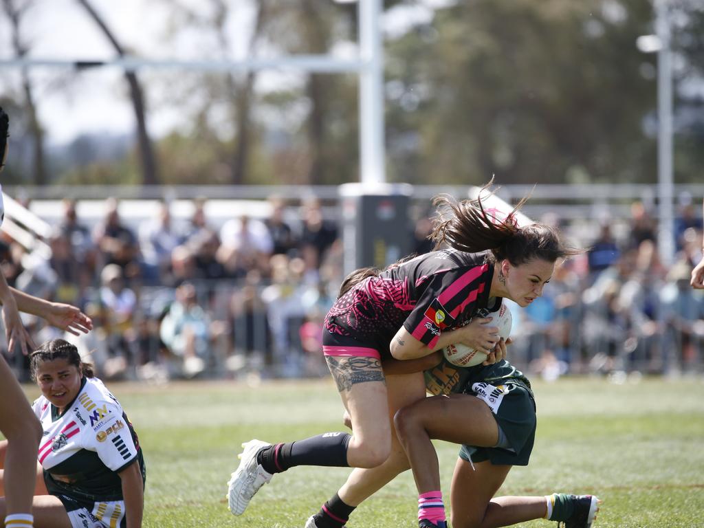 Koori Knockout - Day 4 Womens GF Redfern All Blacks v Bourke Warriors Monday, 7 October 2024 Hereford St, Bathurst NSW 2795, Australia, Picture Warren Gannon Photography