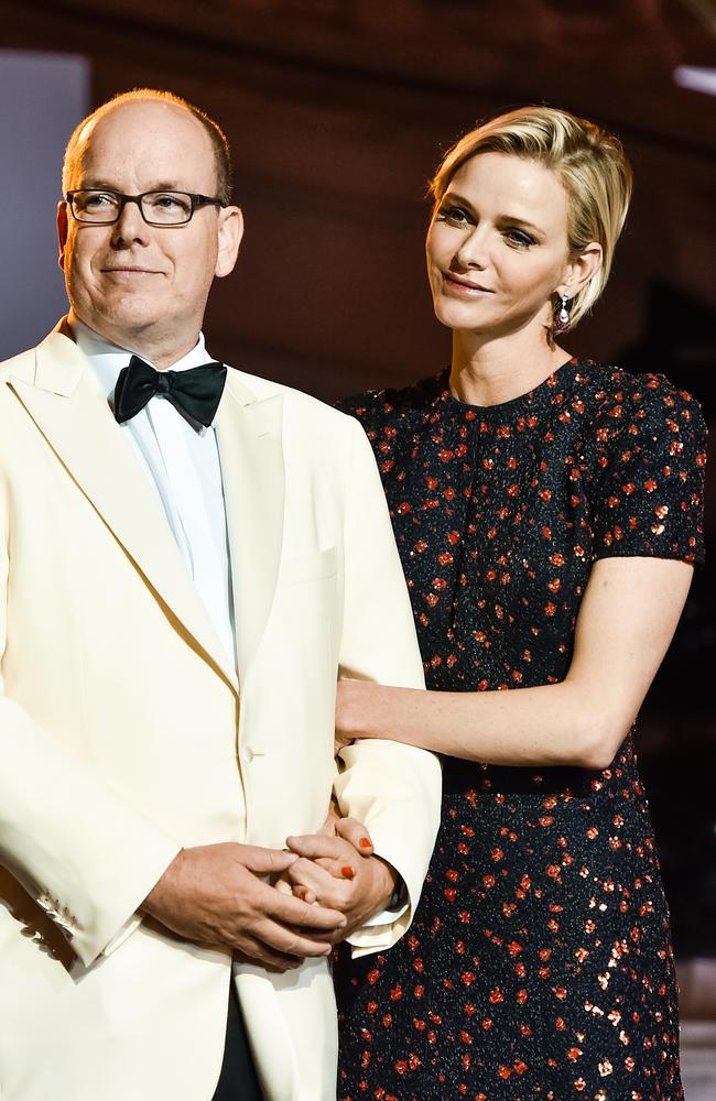 With her husband Prince Albert in 2015. Picture: Pascal Le Segretain/Getty