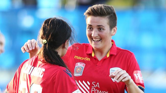 Quigley representing Adelaide United. Picture: Morne de Klerk