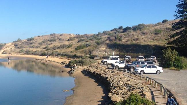 The Port Noarlunga sandhills as they appear today.