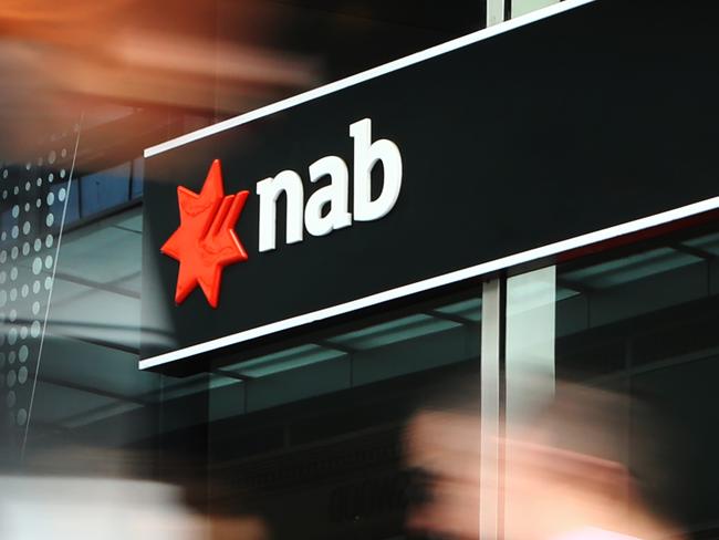 14/11/2018: Generic picture of National Australia Bank (nab) branch and logo. Hollie Adams/The Australian