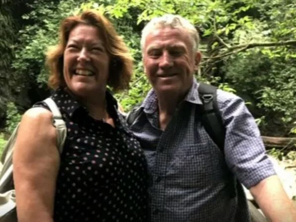 The retired couple booked three months travelling through Asia and Australia to visit their children.