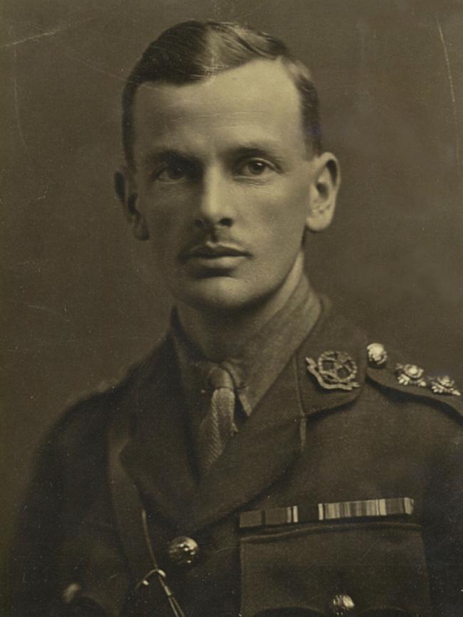 Captain Dick Ellis in uniform, London, 1919. Credit: National Library of Australia