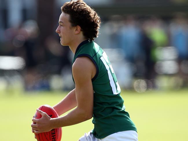 River Stevens starred for Geelong College. Picture: David Smith