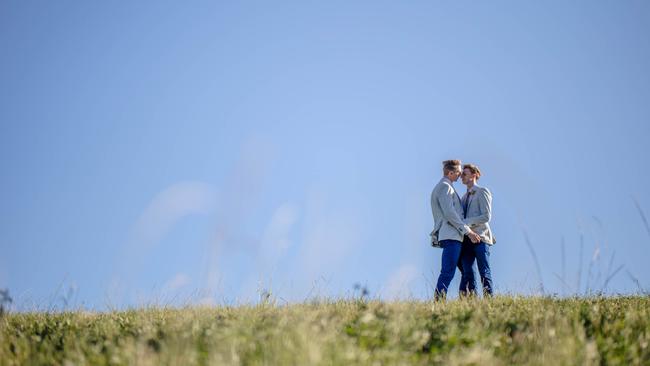 Luke Sullivan and Craig Burns' wedding. Photo: James Dean Photography