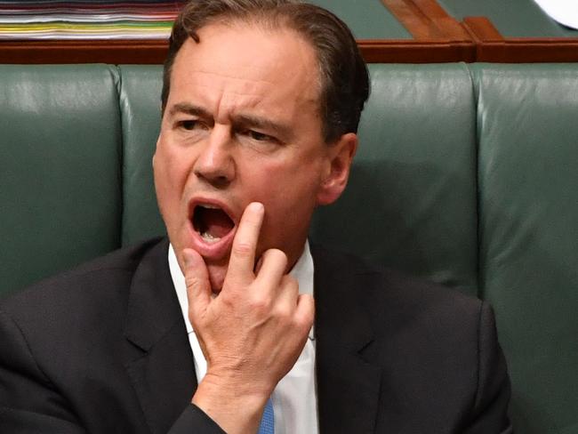 Health Minister Greg Hunt has moved to establish an immediate legal marijuana trade. Picture: AAP