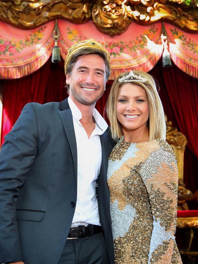 2012: Harry Kewell and Natalie Bassingthwaighte.