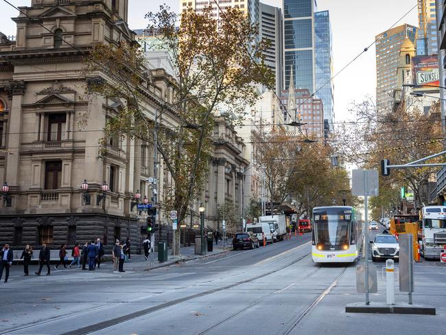 Melbourne Council is pegged to deliver a rates discount rather than a rates freeze this year, which would cost ratepayers more long term. Picture: Mark Stewart