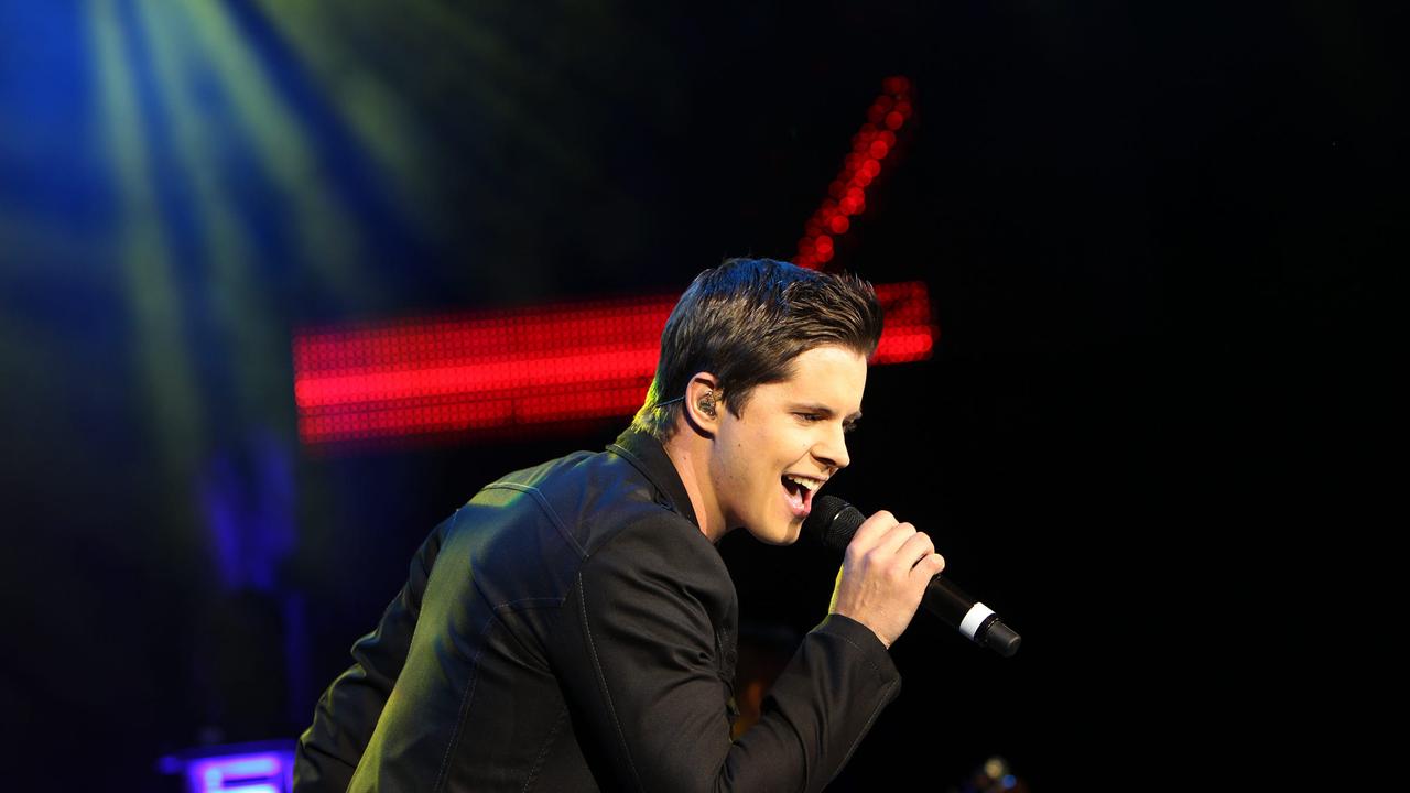 Johnny Ruffo performing on a Perth fundraiser. Picture: File