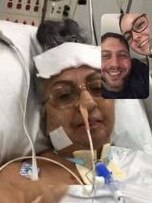 Tina Cassaniti is now able to video call children Damian and Chantelle Cassaniti.
