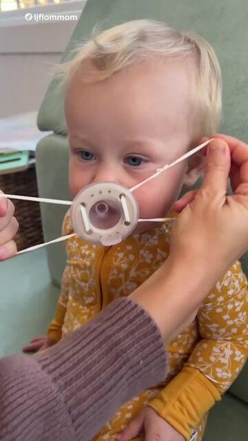 Mum hack to stop babies from losing pacifiers