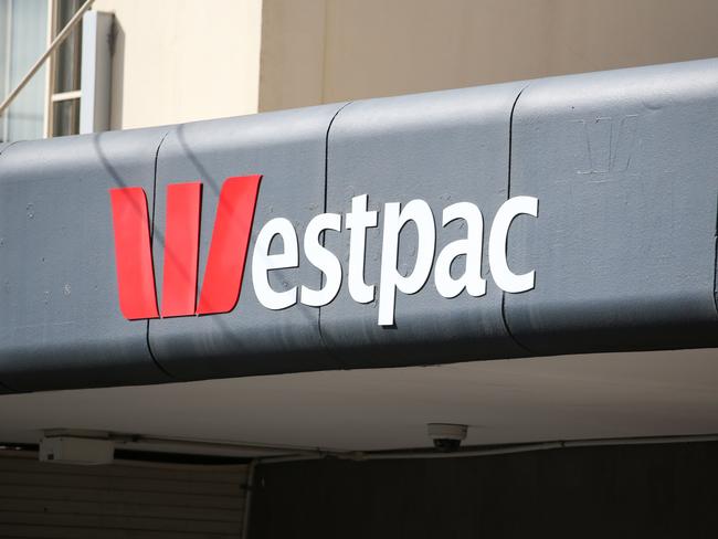 SYDNEY, AUSTRALIA: Newswire Photos: APRIL 22 2024: A general view of Westpac signage in Sydney ahead of the  Federal Budget. Picture: NCA Newswire / Gaye Gerard