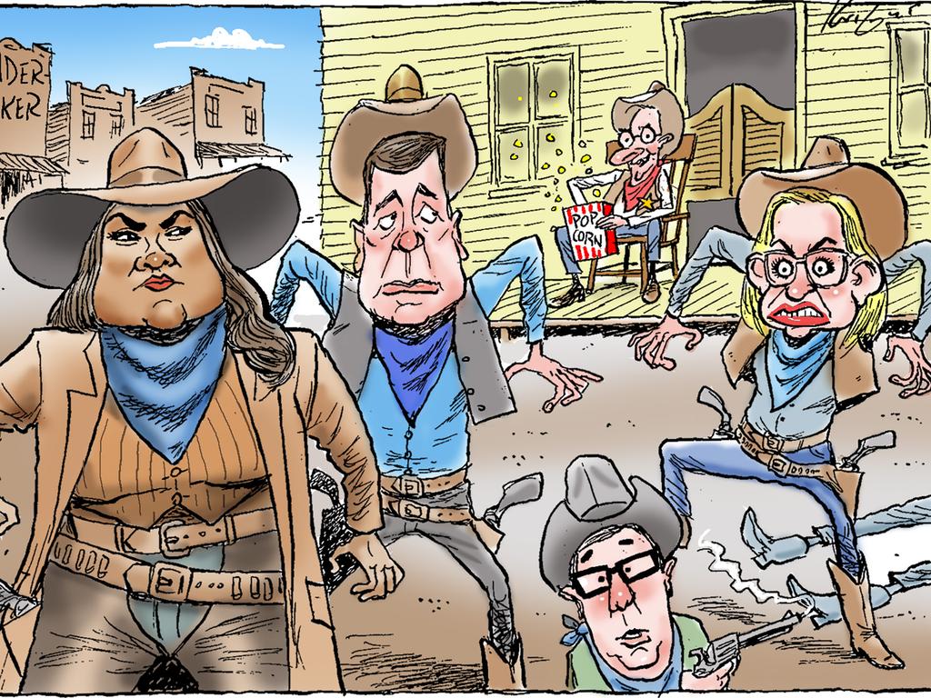 Mark Knight cartoon for Herald Sun, May 13, 2025