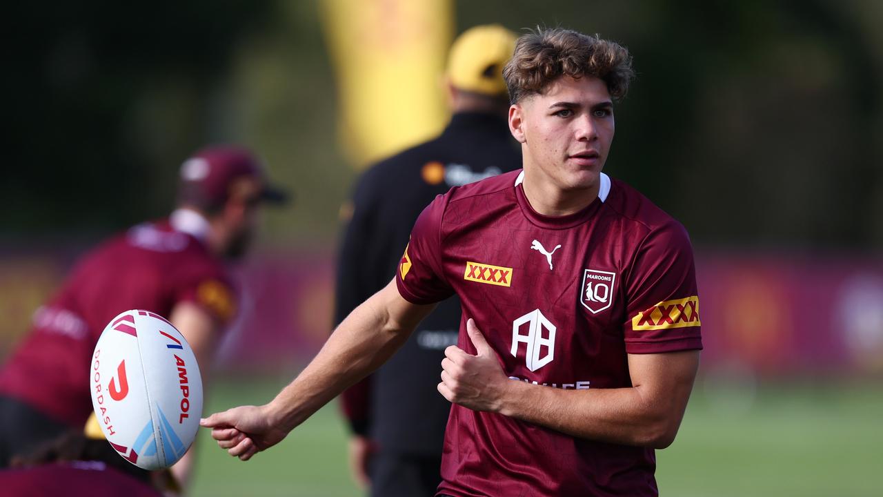 Walsh was set to debut in 2021, only for a hamstring injury to strike 24-hours before Origin Game II. Picture: Getty Images.