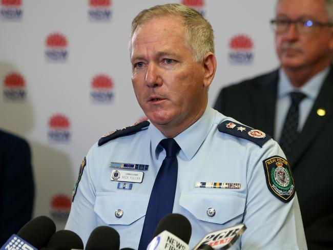 NSW Police Commissioner Mick Fuller. Picture: NCA NewsWire/Damian Shaw