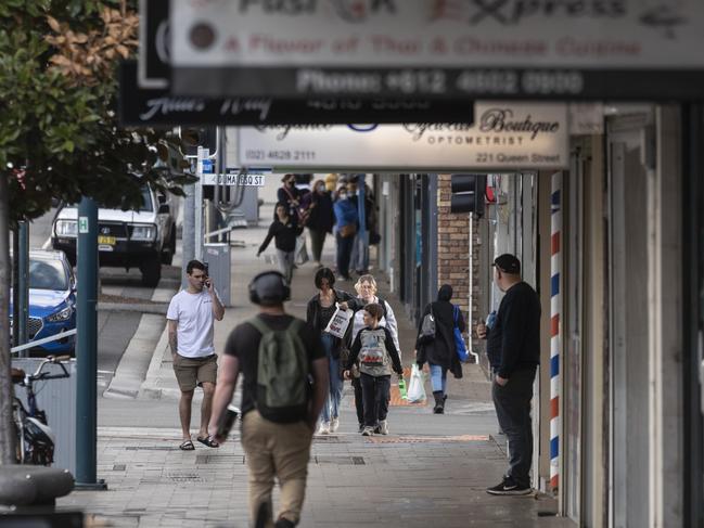 Queen Street in Campbelltown, Sydney, Australia. Picture: Getty