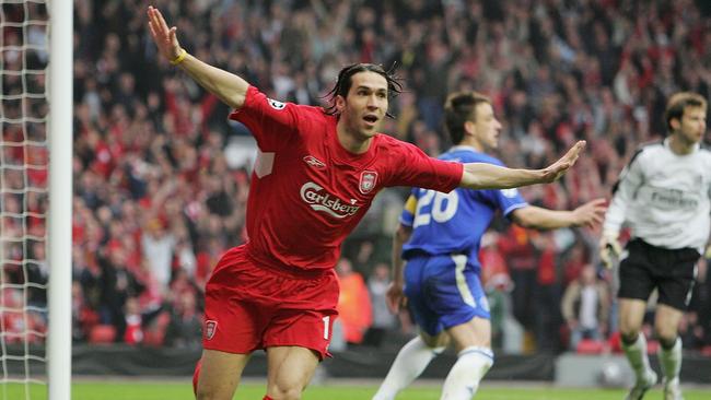 Garcia scored the infamous “ghost goal” the put Liverpool into the Champions League final.