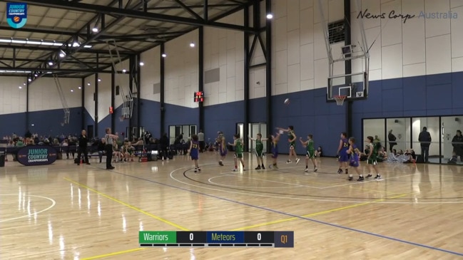 Replay: Basketball Victoria Under-12 Country Championships - Moe Meteors vs Wangaratta Warriors (Boys)