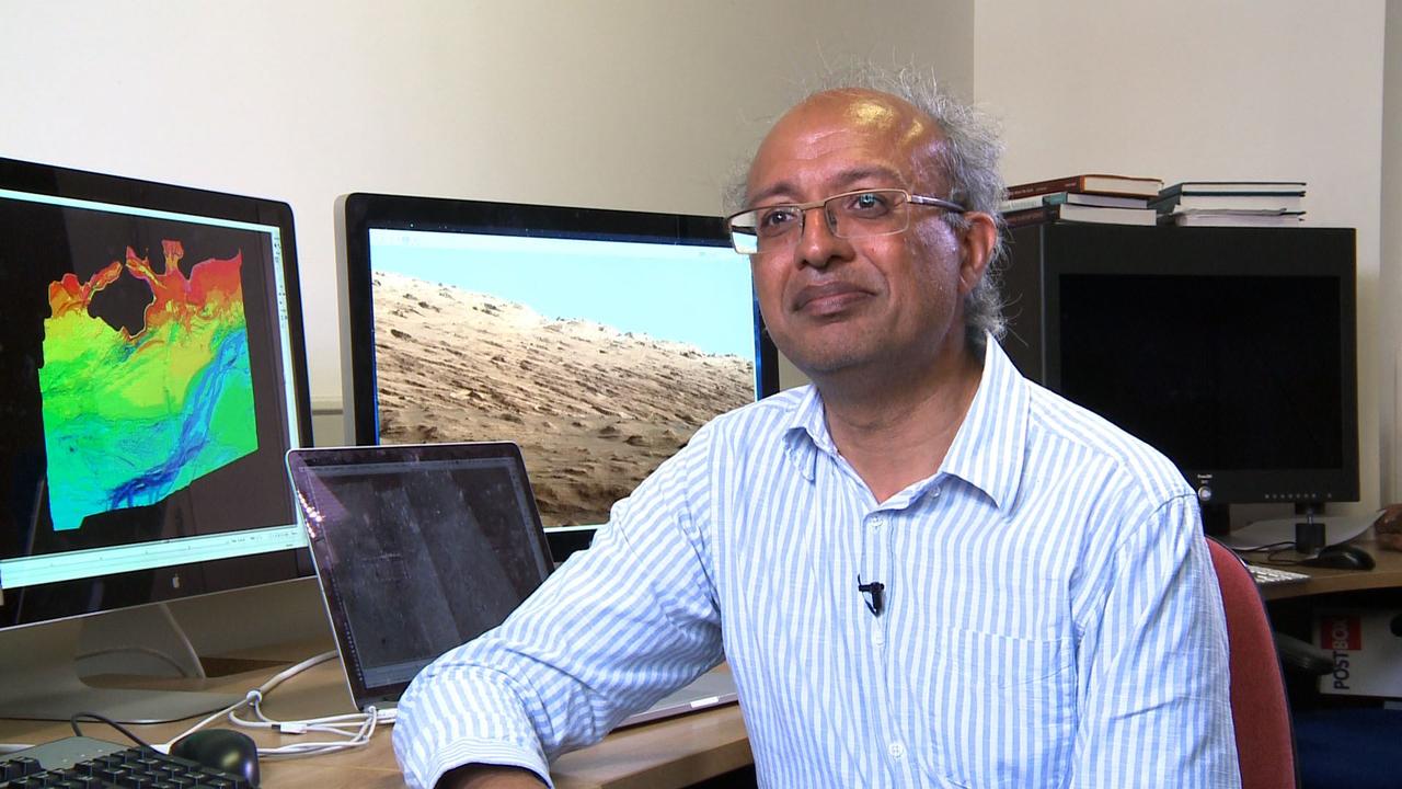 NASA professor Sanjeev Gupta turned the unit into an office to avoid disrupting his family.