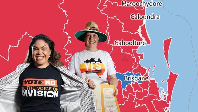 The majority of Queensland looks set to vote 'no' in the referendum