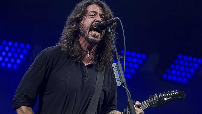 Dave Grohl and the Foo Fighters are headed for summer Down Under. Picture: Grant Pollard