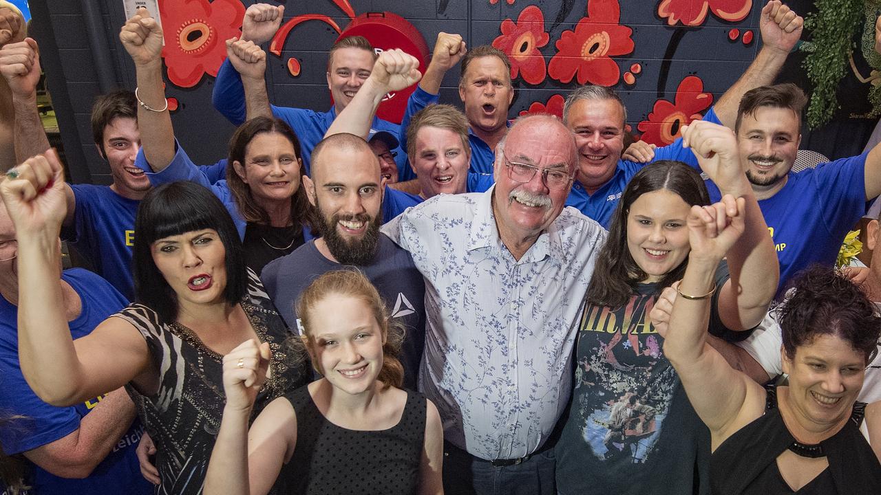 Warren Entsch said he will serve his full term despite losing his seat of Leichhardt to Labor’s Elida Faith. Picture: Brian Cassey