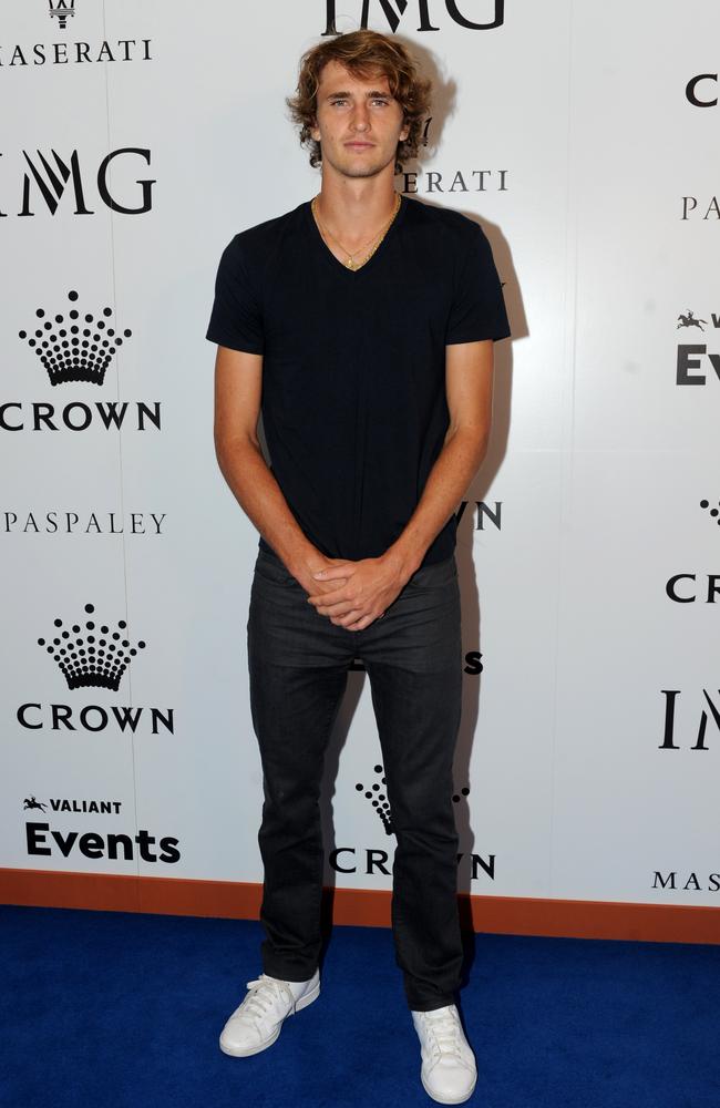 Alexander Zverev. Picture: Andrew Henshaw