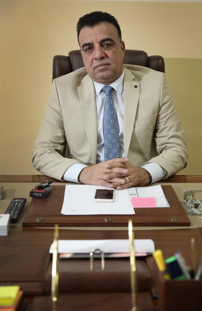 Deputy Governor of Mosul Abdulqadir Shingali. Picture: Ella Pellegrini