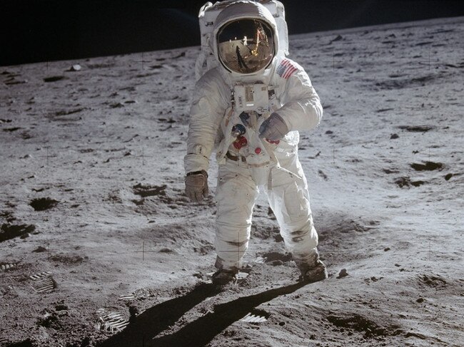 Edwin ‘Buzz’ Aldrin, 20 July 1969. Photo: Neil Armstrong, NASA