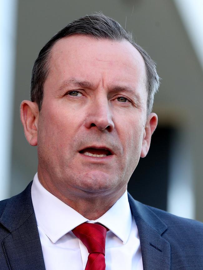 Western Australia Premier Mark McGowan.