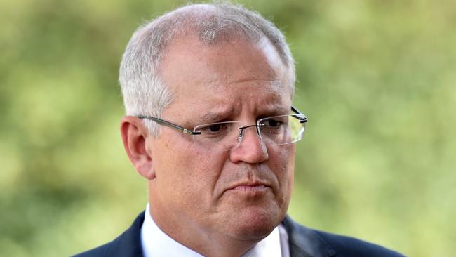 Prime Minister Scott Morrison will signal his intention to campaign on economic issues at the poll. Picture: AAP Image/Mick Tsikas