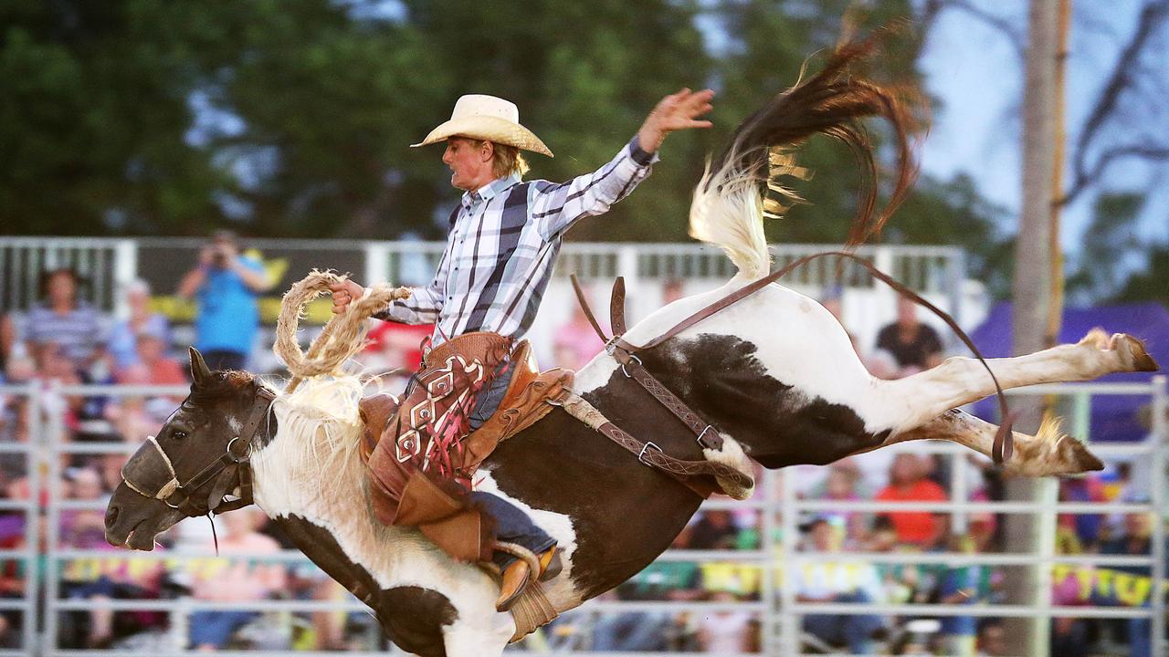 Chinchilla Melon Festival, Melon Fest Rodeo, Chinchilla Showgrounds. Photographer: Liam Kidston.