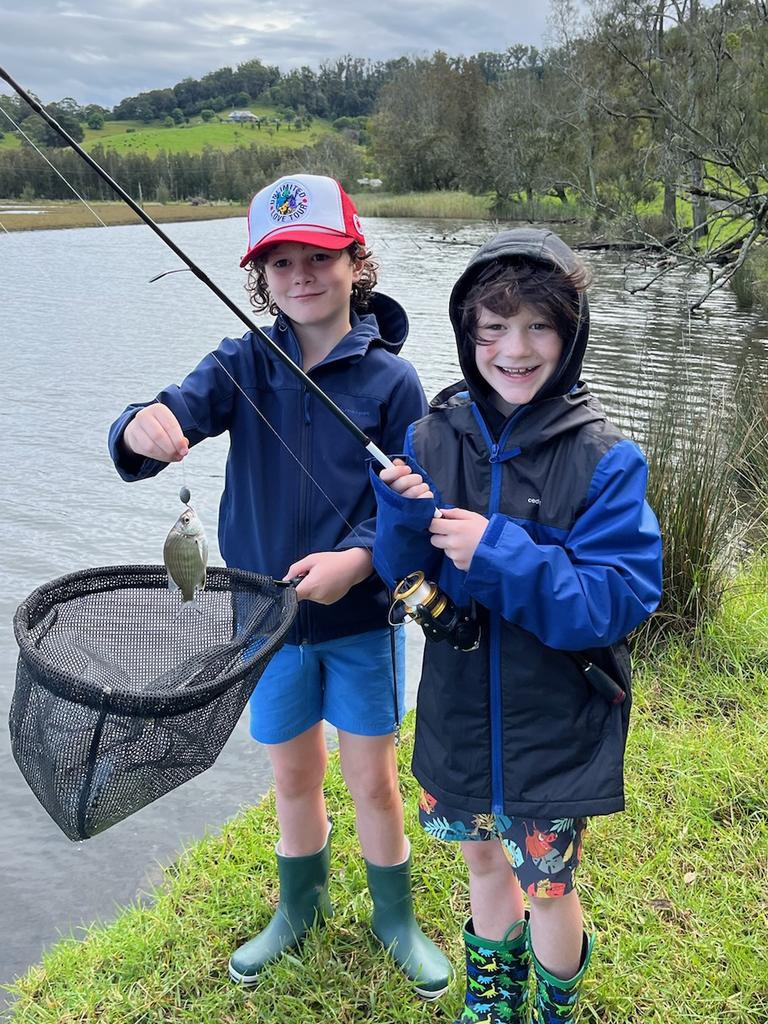 Russell and Ben Smith, aged 9 and 11, were found inside the Faulconbridge home. Picture: Supplied