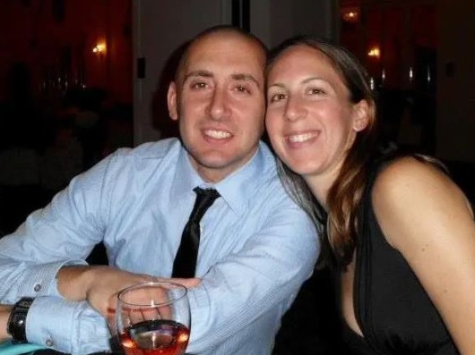 New Jersey police officers Brian and Elizabeth DiBiasi were arrested in January. Picture: Brian DiBiasi/ Facebook