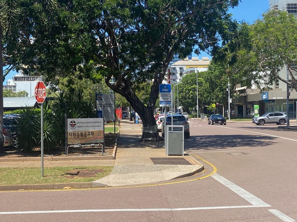 Looking down Smith Street from Whitfield Street where the beautification works will take place.