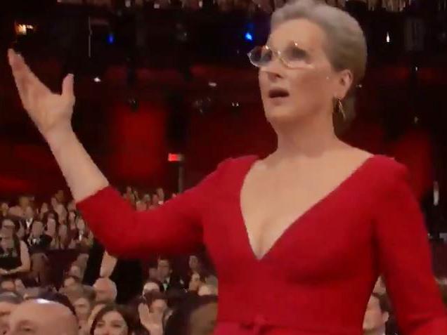 Oscars speech sends stars wild