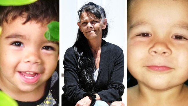 Leeanne Chrysilla Eatts sentenced in Townsville Supreme Court for manslaughter after her two sons Barak Brian Austral, 5, (left) and Jhulio Maximus Arturo Sariago, 3 (right)drowned in the Ross River in February 2019.