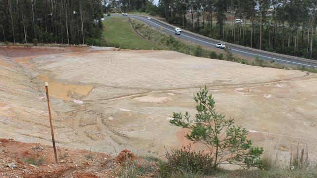 The current state of the site in Surf Beach. Picture: Tom McGann