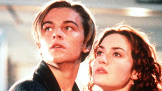 1997. Kate Winslet and Leonardo DiCaprio in a scene from the film 'Titanic'. (AP Photo/Paramount Pictures, Merie W. Wallace, File)