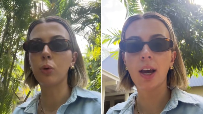 Aussie mum Millie Patterson took to TikTok to share her thoughts on the debate. Image: TikTok / @m.lliepatterson.