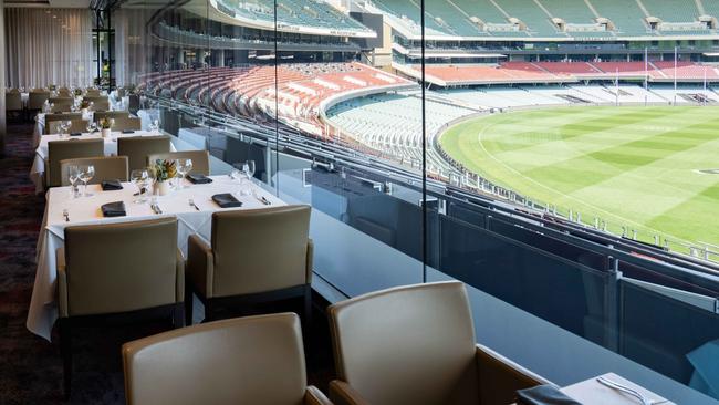 Five Regions restaurant at the Adelaide Oval Hotel. Pictures: Simon Wilkinson