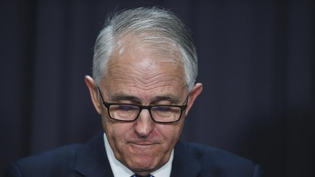 Prime Minister Malcolm Turnbull speaks to the media this morning. Photo: AAP