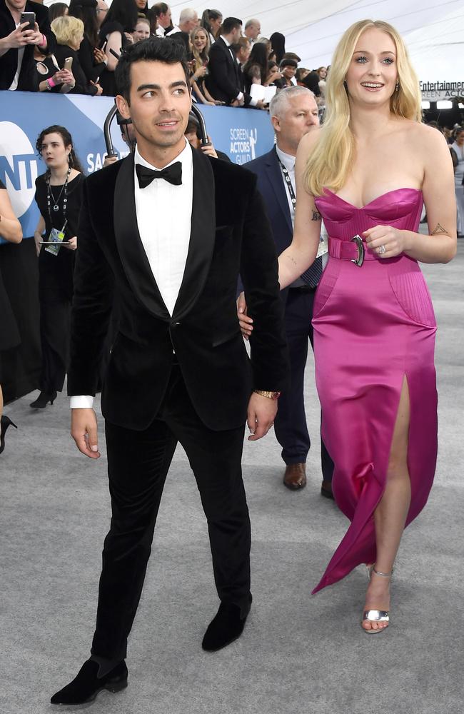 It’s a date night for Joe Jonas and Sophie Turner. Picture: Getty Images