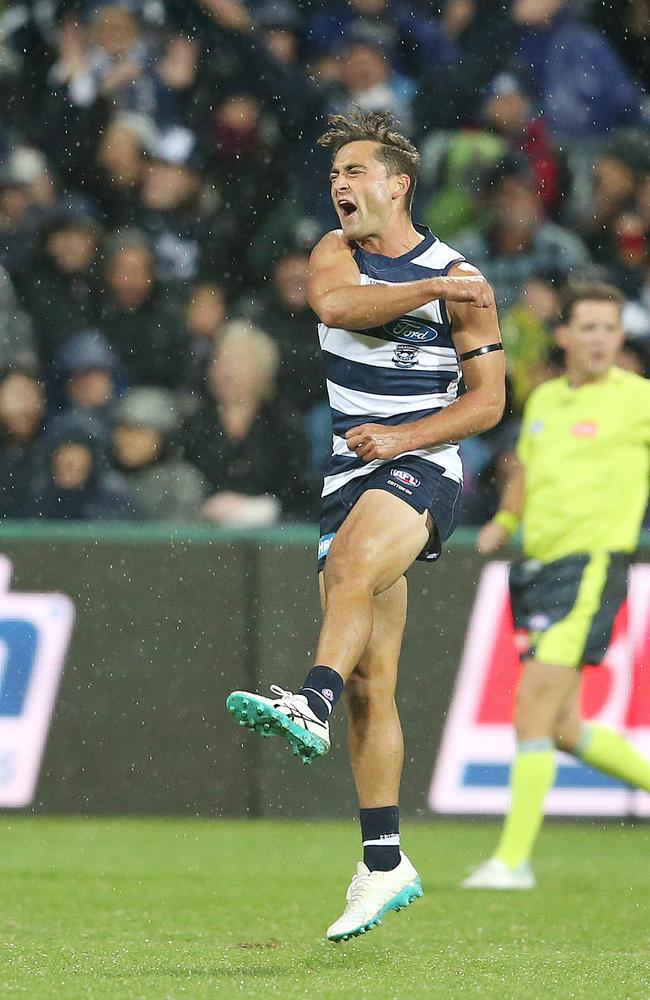 Luke Dahlhaus looks a savvy pick up for Geelong. Picture: Michael Klein