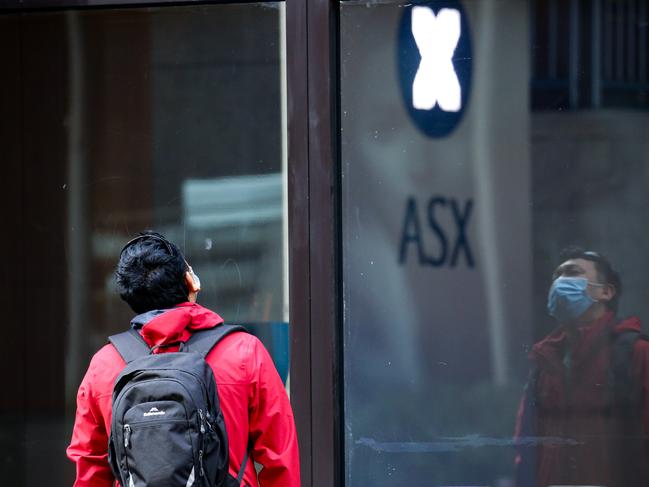 SYDNEY, AUSTRALIA - Newswire Photos JULY 27, 2021:  A general view of the ASX in the CBD during the extended Covid-19 Lockdown in Sydney. Picture: NCA Newswire /Gaye Gerard